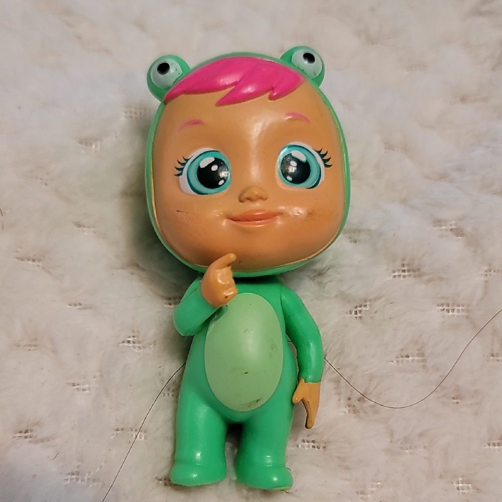Crybabies, Fibi, Frog Costume Doll Keychain.